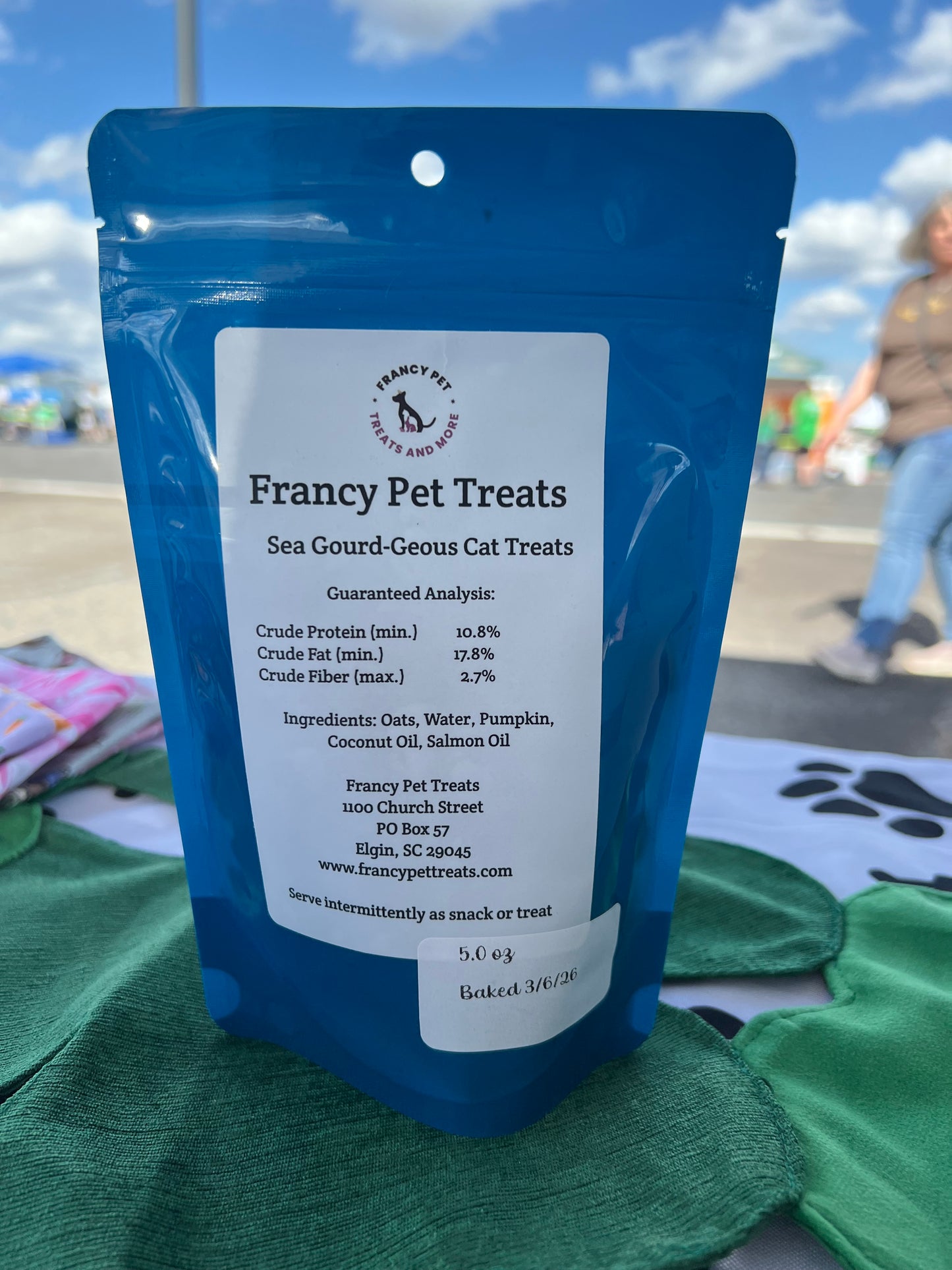 Sea Gourd-geous Cat Treats